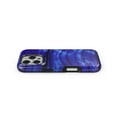 thumbnail image 4 of DesignSkinz Scratch-Resistant Hard Slim Case Compatible with iPhone 12 Pro Max (Compatible with MagSafe) - Vivid Agate Vein Slice Blue V11, 4 of 9