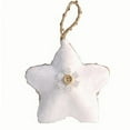 thumbnail image 2 of Mouliraty Christmas Star Ornament, Christmas Fives Star Doll Pendant, Christmas Tree Topper Hanging Decor for Xmas Tree Party Decor, White, 2 of 8