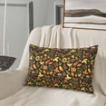 thumbnail image 5 of Naloa Autumn Plants Maple Tree Vintage Pillowcase, Throw Pillowcase, Wrinkle-Free, Stain-Resistant with Hidden Zipper for Bedroom Sofa-16"x24", 5 of 6