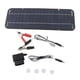 thumbnail image 2 of Panel Solar Portátil, Kit De Panel Solar Portátil De 12 V 5 W Fácil Instalación Silicio Monocristalino Profesional Sin Mantenimiento Para Exteriores, 2 of 7
