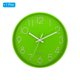 thumbnail image 3 of Reloj de pared Uxcell de 12" a pilas, silencioso y sin tictac, reloj redondo, verde, 3 of 6