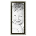 thumbnail image 2 of ArtToFrames 11x27" Black Panel With Silver Lip Picture Frame, Multi Wood Poster Frame, with Regular Acrylic and 2 (FBPL-5093), 2 of 7