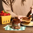 thumbnail image 4 of ChocZero Keto Milk Chocolate Hazelnut Spread - Keto Friendly, No Sugar Added, Best Low Carb Dessert, Perfect Topping for Almond Flour Pancakes, Naturally Sweetened with Monk Fruit (1 jar, 12 oz), 4 of 6