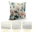 thumbnail image 4 of ONETECH KKVEE Flower Throw Pillow Covers Flowers Pillow Cushion Cases, Modern Decorative Square Pillowcases for Sofa Couch Bedroom Living Room Car, 4 of 5