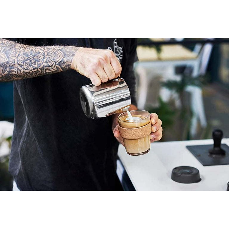 KeepCup Reusable Tempered Glass Coffee Cup | Travel Mug with Spill Proof  Lid, Non-Slip Silicone Band…See more KeepCup Reusable Tempered Glass Coffee