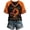 R9-Saffron, variant on Textilo Halloween Print T-Shirt for Women Raglan Short Sleeve V-Neck Shirt Witch Graphic Tshirts Halloween Funny Spooky Season Vintage Tees