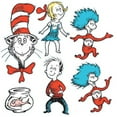thumbnail image 1 of Eureka Eu-840226 Large Dr Seuss Characters 2-Sided Deco Kit, 1 of 3