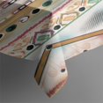 thumbnail image 3 of Mixed Ethnic Pattern Rectangle Tablecloth 60"x84",Waterproof Polyester Rectangle Table Cloth, Wipeable Spillproof Polyester Tablecloth for Dining, Camping, Indoor and Outdoor, 3 of 5