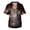 White_004, variant on Domuza Halloween Scrub Tops Men Funny Novelty Print V-Neck Short Sleeve Working Uniform Shirts Comfy Soft Relaxed Fit Medical Workwear 4XL