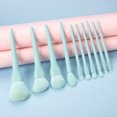 thumbnail image 2 of Make Up Cosmetic Brushes 10PCS - Nylon Hair, for Foundation/Eyebrow/Eyeliner, 2 of 6