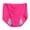 Hot Pink, variant on Women's Panties Women's Large Textile Underwear Pocket For Menstruation Warm Baby High Waist Anti Side Leakage Big Aunt Sanitary Physiological Pants Underwear
