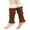 A111 Mint Green, variant on Striped Knit Leg Warmers Cute Knit Leg Warmer Socks for Dance Striped Leg Warmer Knitted Slouchy Boot Socks Ankle Warmers Over Knee Wide Teachers Gifts for Women Black One Size