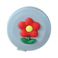 thumbnail image 2 of EGNMCR 1.5M Tape Measure Inch Cm Round Tape Automatic Retractable Soft Colorful Ruler Plant Automatic Telescopic Measuring Tape Measuring Body Circumference tape measure, 2 of 3