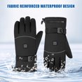 thumbnail image 2 of Calentador de manos con calefacción de invierno Guantes eléctricos Impermeables a prueba de frío Deportes al aire libre, 2 of 7