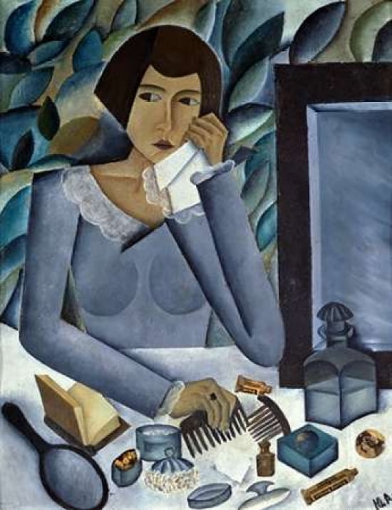 Womans Portrait Can