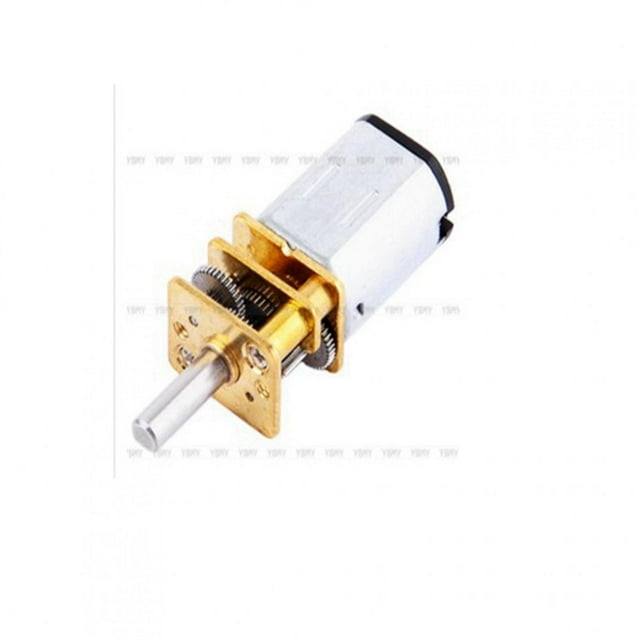 Moteur à Courant Continu, Moteur de Réduction N20, Forte Capacité de Charge pour Petites Machines 3V 6V 12V Robot de Verrouillage Électrique