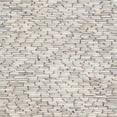 thumbnail image 3 of Bond Tile Picturesque Light Blend Stacked Sliced Mosaic Wall Tile Sample, 3 of 5