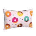 thumbnail image 2 of Bixox Donut Printed Pillow Protector,Super Soft Ideal for Home,Guests,Rentals - 16"x24", 2 of 8