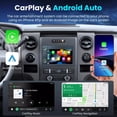 thumbnail image 6 of Car Radio for Ford F150 F250 F350 Fusion Edge Explorer Expedition,7inch 1080p IPS Touchscreen F-150 Stereo with Wireless Carplay Android Auto, 6 of 21