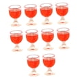 thumbnail image 3 of Tazas de agua potable para casa de muñecas perfke Mini vasos de cerveza vino en miniatura 1/12 10 piezas Rojo, 3 of 9