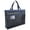 Blue, variant on PPKVUFD Art Portfolio Bag, Portfolio Folder for Artwork, 17x13inch Black Art Canvas Portfolio Case with Handle, Large Capacity Carrying Storage Case for Artwork, Poster, Sketching, and Drawing
