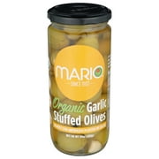 Mario® Organic Garlic Stuffed Olives 10 oz. Jar
