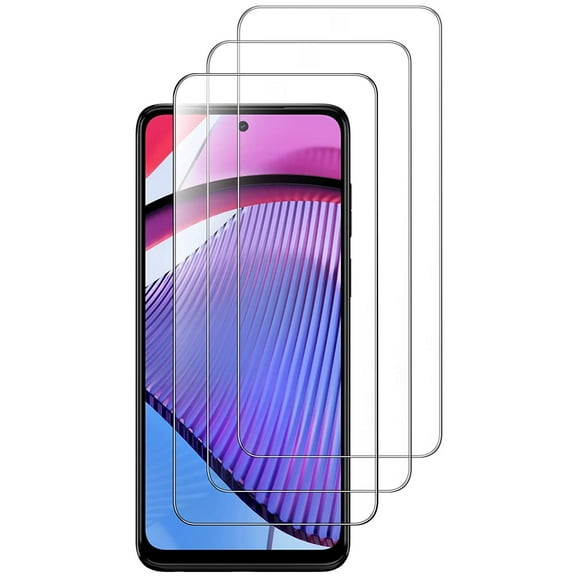 3-Pack HD Tempered Glass Screen Protector for Motorola Moto G Power 5G 2023