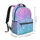 thumbnail image 2 of Disketp Multicolor Glitter Mochila Estampada para Hombre y Mujer – Mochila Ligera Clásica con Múltiples Bolsillos para Universidad, Trabajo y Viajes-One Size, 2 of 5