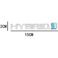 thumbnail image 3 of Hybrid Badge For Toyota Emblem 3D Logo Car Sticker for Prius RAV4 Yaris - Chrome & Light Blue, 3 of 4