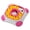 Pink, variant on Oodles Durable Plastic Puzzle Enrichment Dog Treater, Pink, One Size