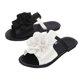thumbnail image 1 of Mujeres Zapatos de Caminar Versátiles Dos Tonos Color Bloqueado Envolvente Tamaño Más Ligero Y Cómodo Estilo Primavera / Verano de Moda Zapatillas de Tacón Bajo de Playa Plana, 1 of 9