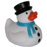 Snowman Rubber Duck Bigger than 5", Christmas Duck - Waddlers Brand