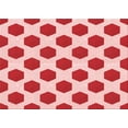 thumbnail image 1 of Ahgly Company Indoor Rectangle Patterned Ferrari Red Area Rugs, 7' x 10', 1 of 6