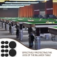 thumbnail image 4 of Pool Table Leveling Pads Vibration Prevention 10Pcs 3.3x3.3in, 4 of 7