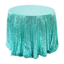 Round Tablecloth Glitter Wedding Glitter For Wedding Parties 47x47 Inches In A Variety Of Colors