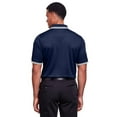 thumbnail image 2 of Devon & Jones DG20C Men's CrownLux Performance Plaited Tipped Polo-Navy/ White-XL, 2 of 3