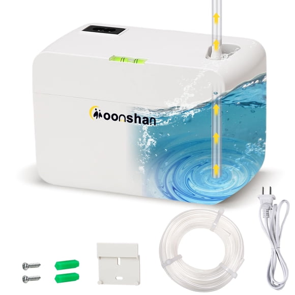 Bomba de condensado Moonshan Mini 100-240 V para HVAC con tubo de 5 m