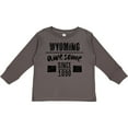 thumbnail image 3 of Inktastic Wyoming Awesome Since 1890 Boys or Girls Long Sleeve Toddler T-Shirt, 3 of 5