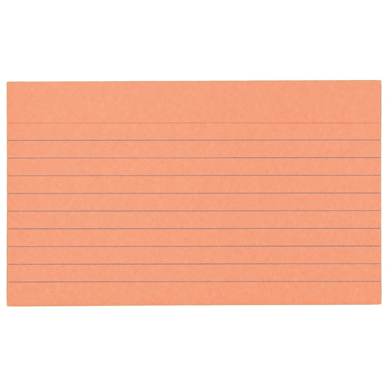 Knowledge Tree  Mead Products Llc Mead Ruled Index Cards, 4x6