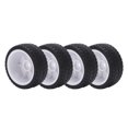 thumbnail image 1 of FAGINEY 4PCS 1/10 Tires RC Car Rubber Plastic Wheel Tires Ensure Better Grip And Operating Performance,Automotive Equipment,RC Car Tires, 1 of 8