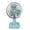Light Blue, variant on SUSHANG Vintage Style Retro Desktop Fan, Rechargeable Battery-Powered Small Fan with Quiet Operation for Office Desk, Personal Air Circulation, and Portable Home Use