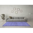 thumbnail image 3 of Ahgly Company Indoor Rectangle Abstract Blue Modern Area Rugs, 7' x 10', 3 of 4