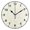 Black, variant on Dots Pattern Design Wall Clock Modern Small Clock Black Hands for Office, Home, Bedroom,School 9.84in