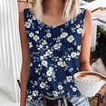 thumbnail image 3 of JTZGDY Oversized Cami Tank Tops for Women Funny Printed Sleeveless Crewneck Graphic Basic Workout T-Shirts Trendy Plus Size Summer Outfit Clothes Multicolor#05 XXXXXL, 3 of 5