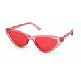 thumbnail image 2 of Girls Child Size Gothic Mod Chic Cat Eye Lolita Plastic Sunglasses Red, 2 of 4