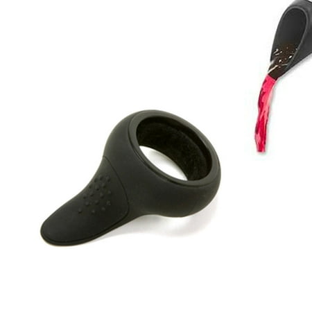 - Drip Proof Wine Bottle Cap Alcohol Drop Proof Collar Ring Home Bar Accessories