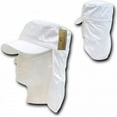 thumbnail image 2 of Rapid Dominance 107-PL-WHT-07 Foreign Legion Flap Caps - White, Large And Extra Large, 2 of 3