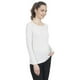 thumbnail image 3 of Trespass - Camiseta de manga larga Daintree para mujer señora (Blanco Jaspeado), 3 of 6
