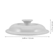 thumbnail image 2 of HLONK Couvercles en Céramique pour Casseroles de Mijoteuse Remplacement Couvercles de Doublure de Mijoteuse Couvercles de Couvercle de Mijoteuse Couvercles Ronds en Céramique pour Casseroles de Cuisson, 2 of 8