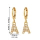 thumbnail image 2 of WILLBEST Aretes De Mujer De Acero Inoxidable Con 26 Iniciales, Aretes Con 26 Letras Del Alfabeto De La A A La Z, Aretes Dorados Con 26 Iniciales Del Alfabeto, Aretes Ligeros Para Mujeres Y Niñas., 2 of 4